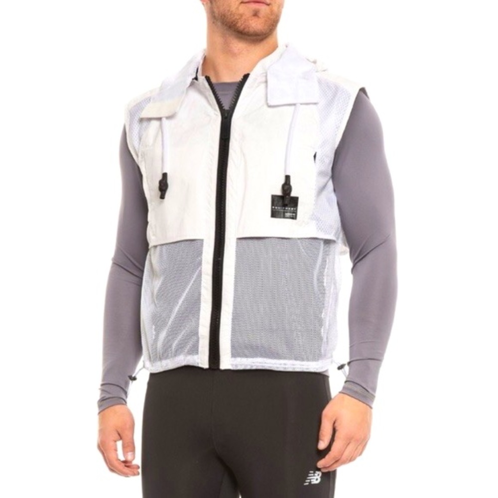 Adidas EQT TWO-IN-ONE VEST / BACKPACK One Size Unisex White w/ Black BR4958